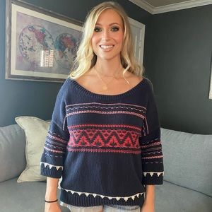 Chunky sweater